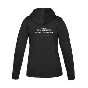 Personalised hoodie - Women - Black - M