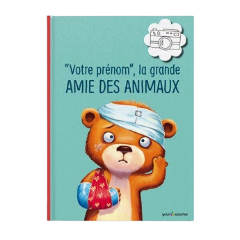 Livre XL personnalisé - Le grand ami des animaux