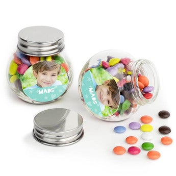 Chokolader i glas – sæt à 80stk.