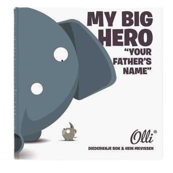 Personalised book - World's Best Dad - XL - Hardcover