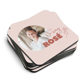 Coasters Hardboard Square (8 pieces)