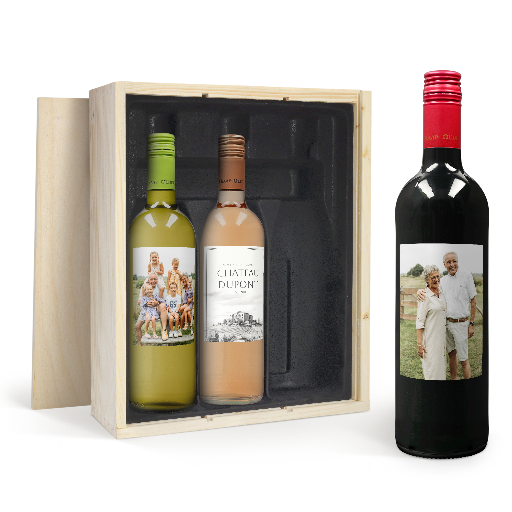 Coffret vin personnalisé - Oude kaap