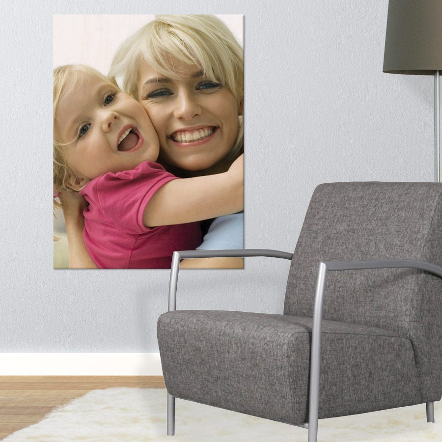 Photo on wood - panel