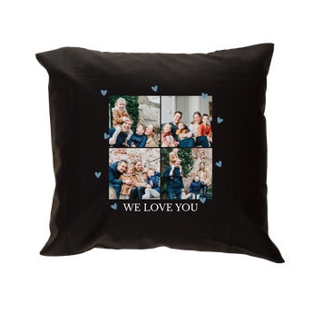 Father's Day cushion - Black