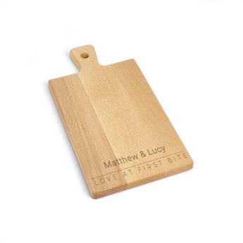 Tagliere in legno - Faggio - Rettangolare - Inc. Verticale (S)