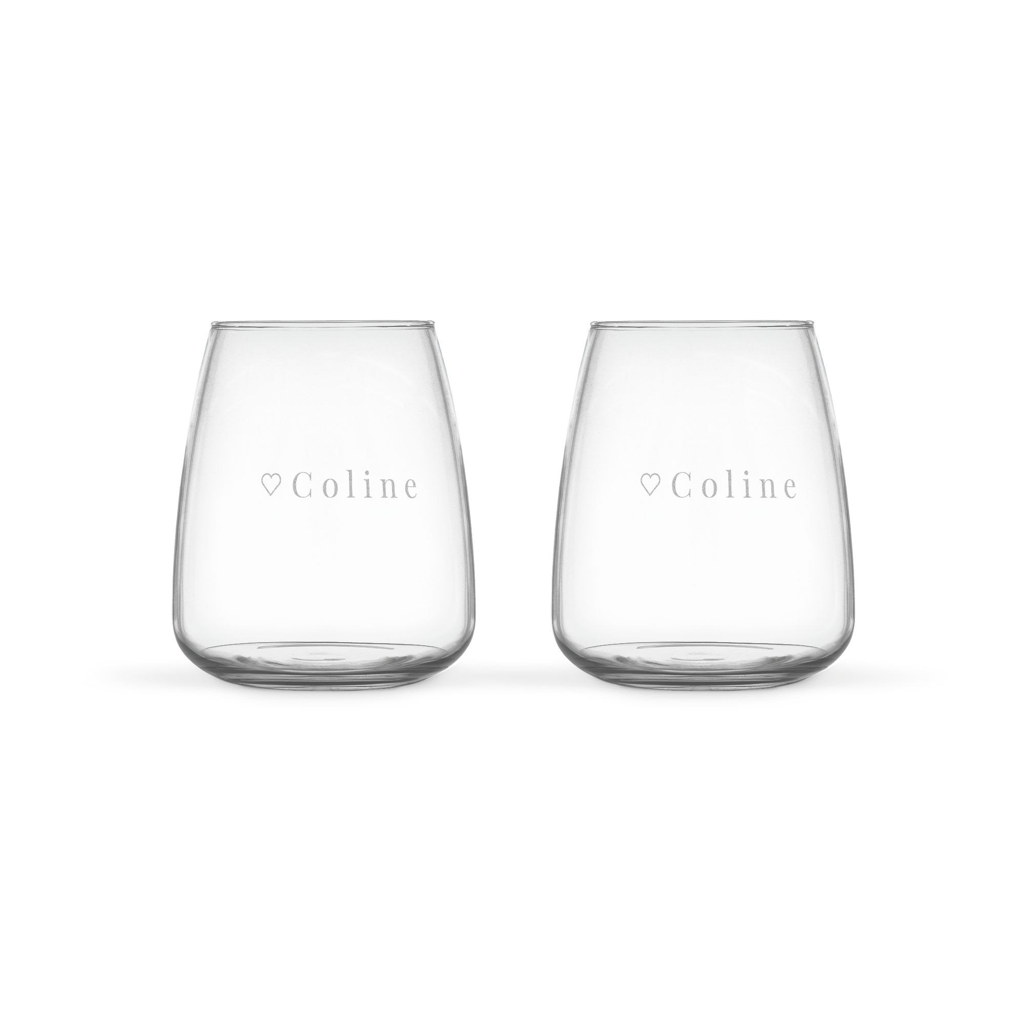 Gobelet - Verre de luxe - 2 pièces