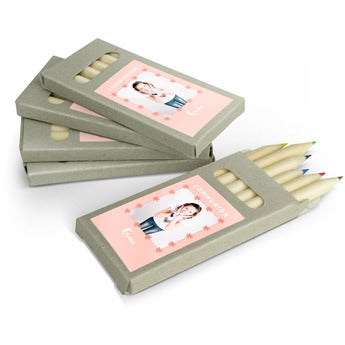 Personalised favours - Colouring pencils - 40 pcs