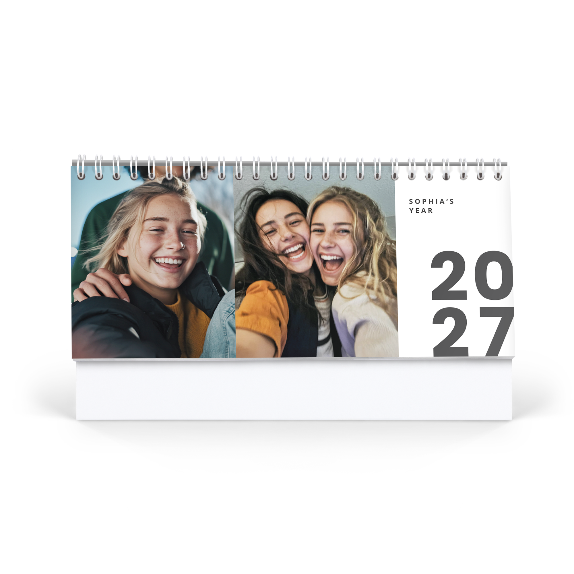 Calendrier de bureau personnalisé