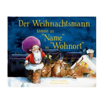 Pesonalisiertes Kinderbuch - Der Weihnachtsmann kommt!