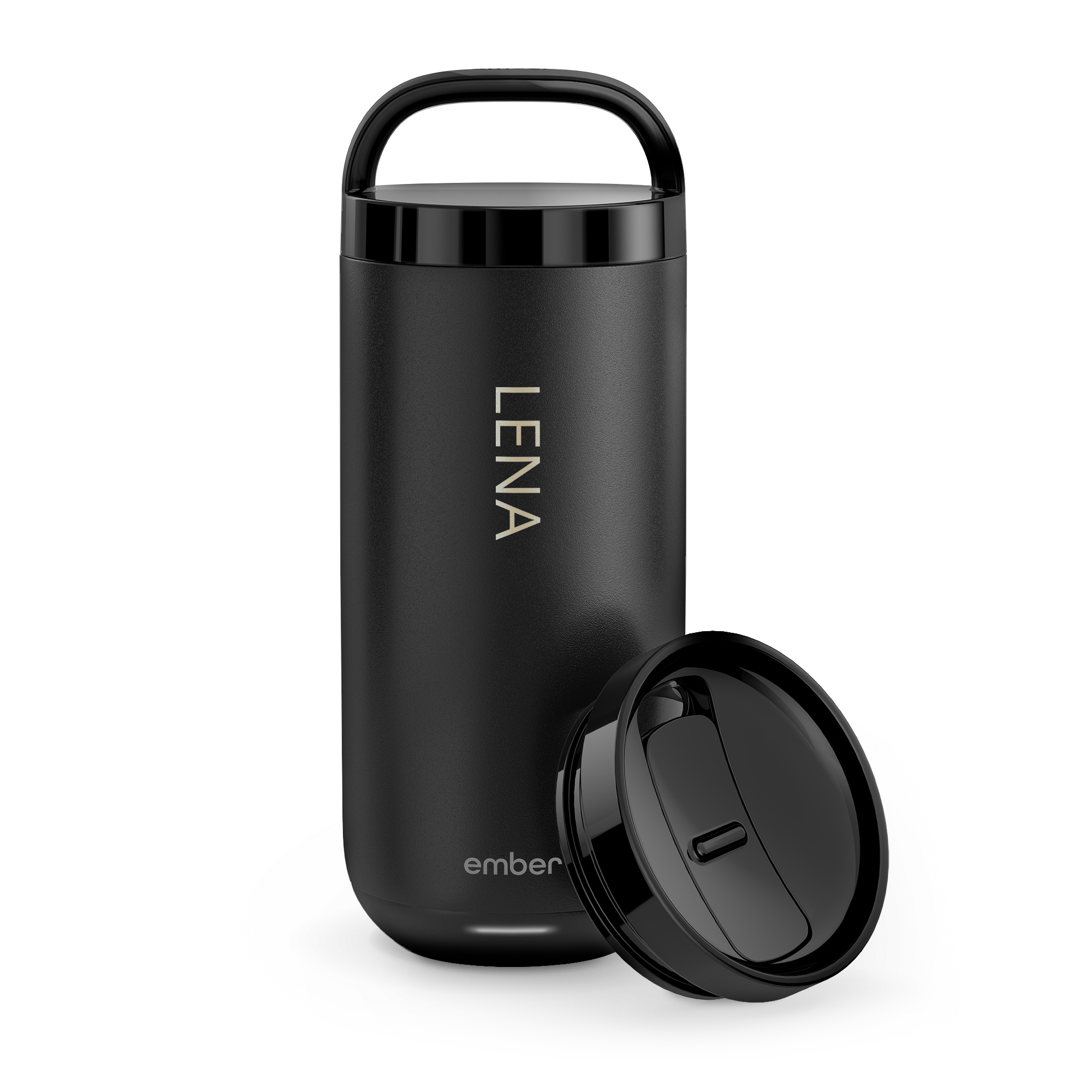 Személyre szabott Ember Control Tumbler - fekete - 473 ml