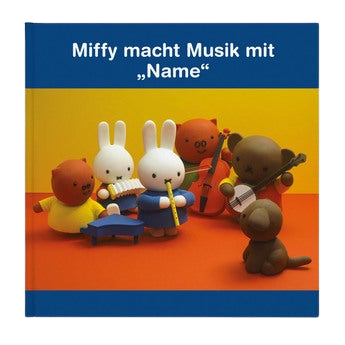 Buch mit Namen - Miffy macht Musik - Hardcover