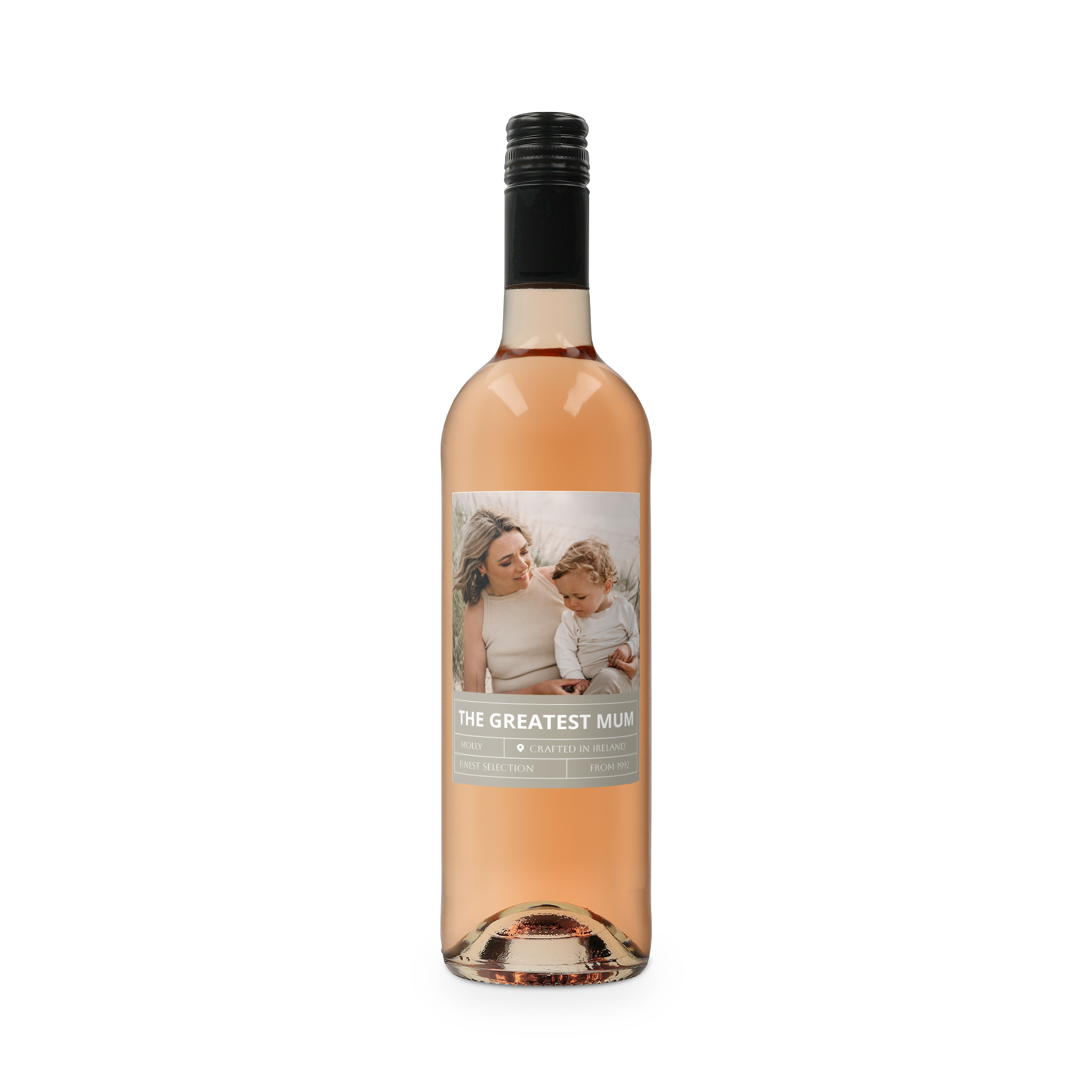 Vinho Rosé com rótulo personalizado - Belvy 
