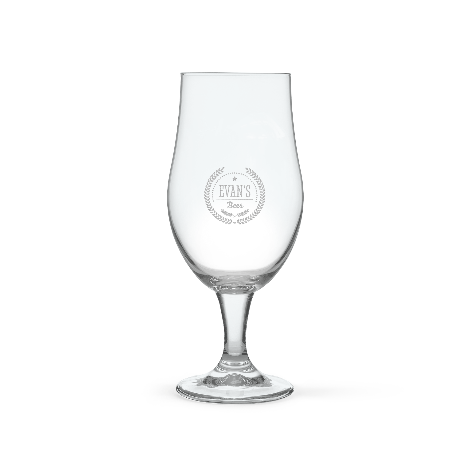 Personalised Beer Glasses - 6 pcs