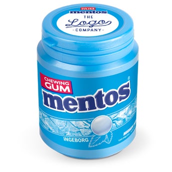 Boîte de Chewing Gum Mentos personnalisée - Mighty Mint