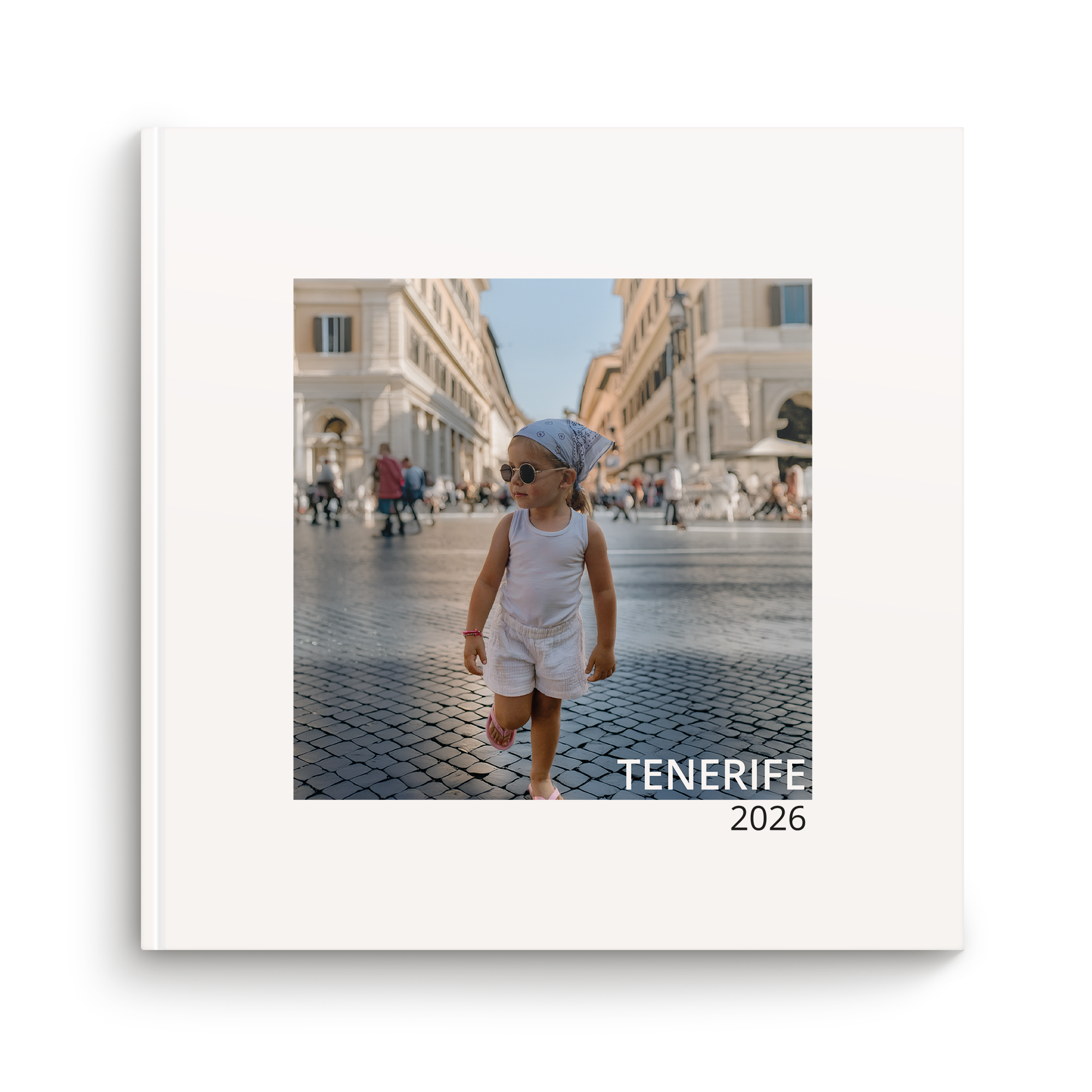 Personalizované fotoalbum - 29,5 x 29,5 cm - Pevná vazba - Prázdninové