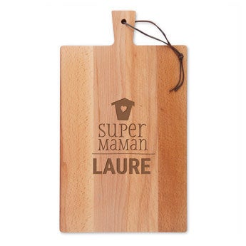 Planche apéro - Hêtre - Rectangulaire - Vertical (L)