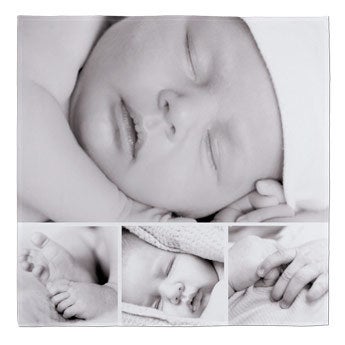 Fotodecke Fleece - 150x150cm