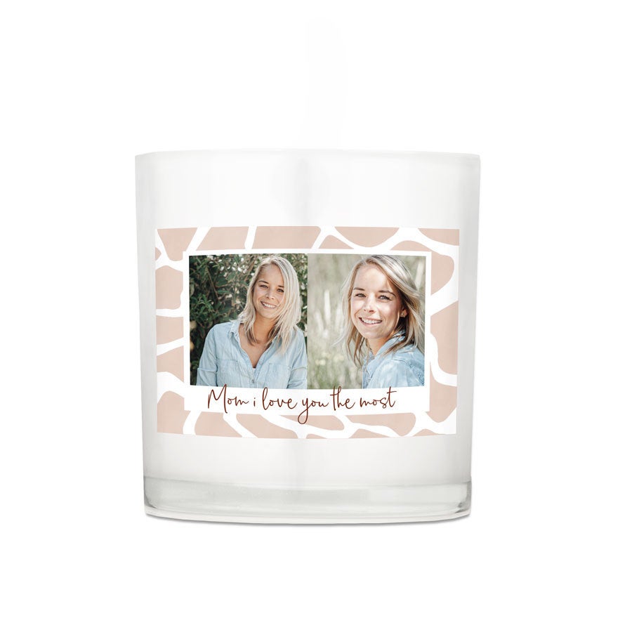 Lasinen kynttilälyhty - 10 x 10 x 10 cm