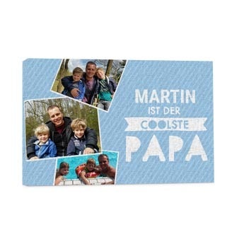 Leinwand selbst gestalten - Vatertag