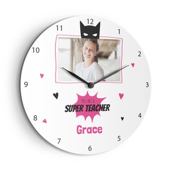 Zegar na Dzień Nauczyciela - duży
