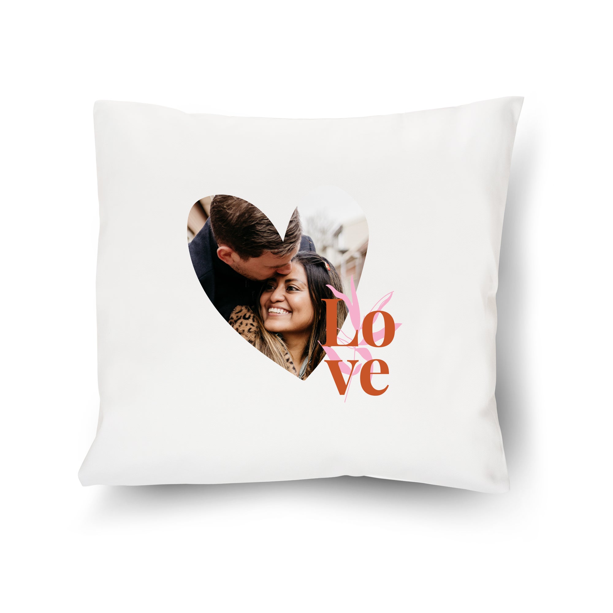 Ferocity Personalised Cushion Gift with your Photo and text 45 x 45 cm Print Image Gift for any Occasion 8 photo collage with filling 091 
