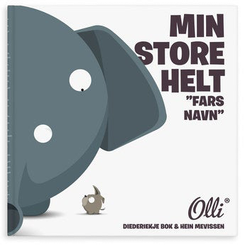 Ollimania Børnebog XXL - Verdens bedste far - Hardcover