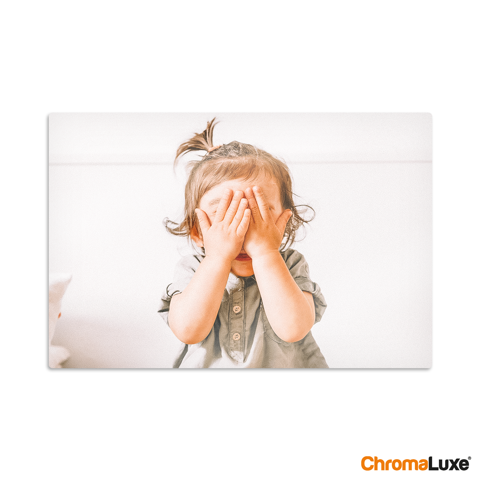 Cópias da foto de alumínio - Branco (Chromaluxe)