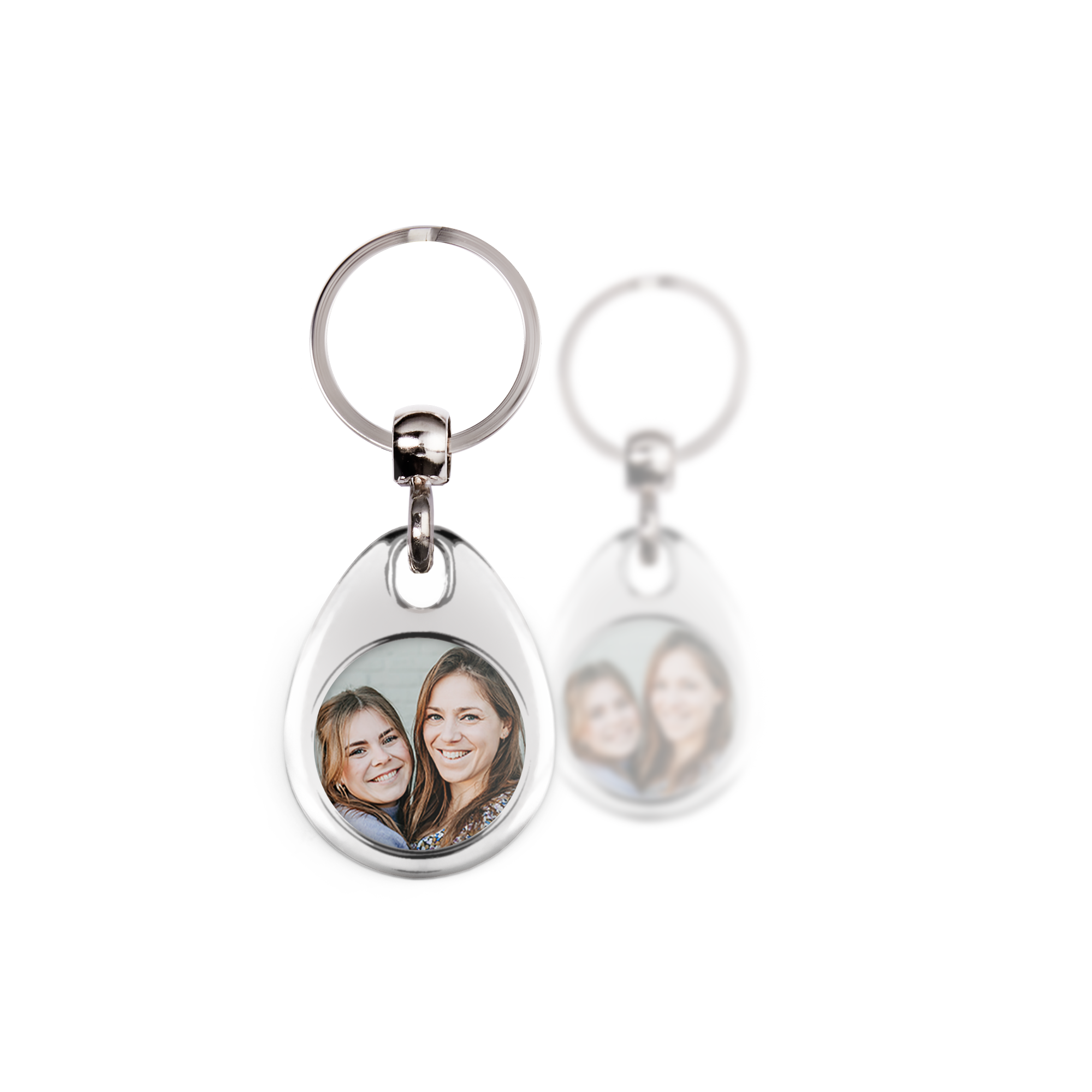 Key Ring - Double-sided - Round