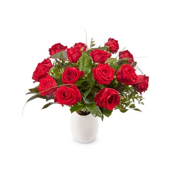Bouquet de roses rouge - St Valentin