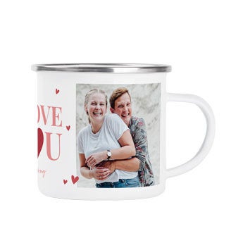 Enamel mug - Valentine's Day
