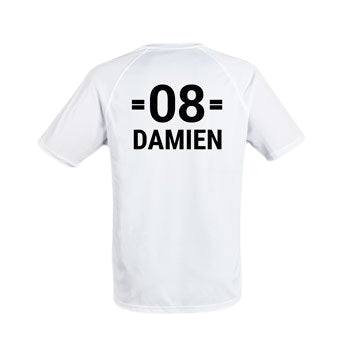 Maillot homme personnalisé - S (blanc)