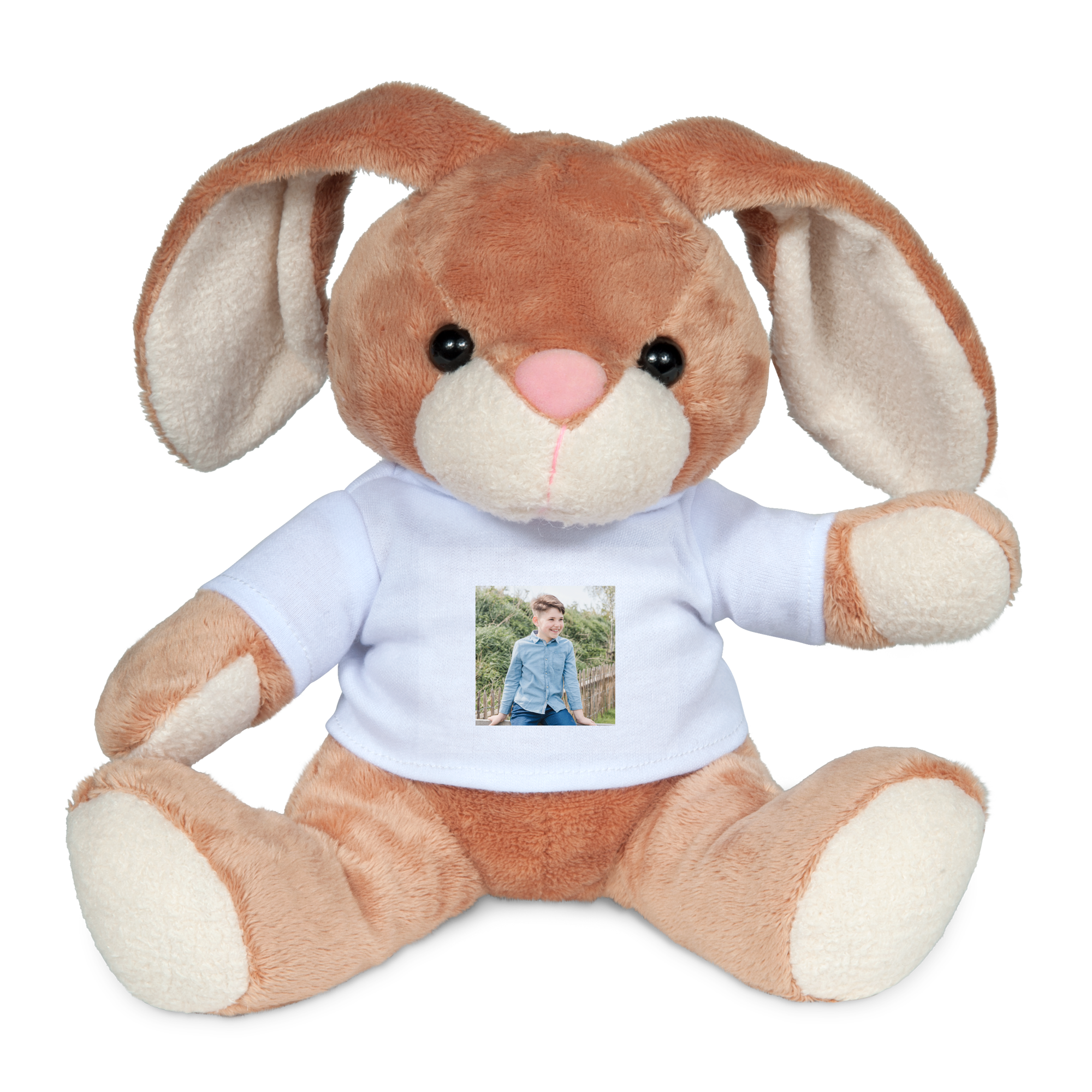 Doudou lapin personnalisé