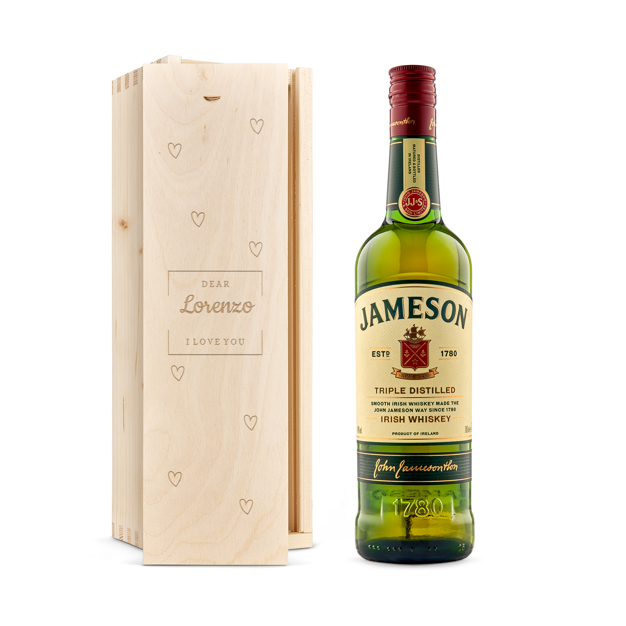 Whisky Jameson personalizado