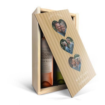 Oude Kaap Rosé & Weißwein - In Holzkiste
