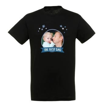 Majica za očetovski dan - črna - XXL