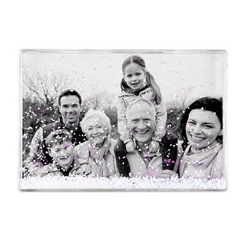 Schneekugel Rechteck