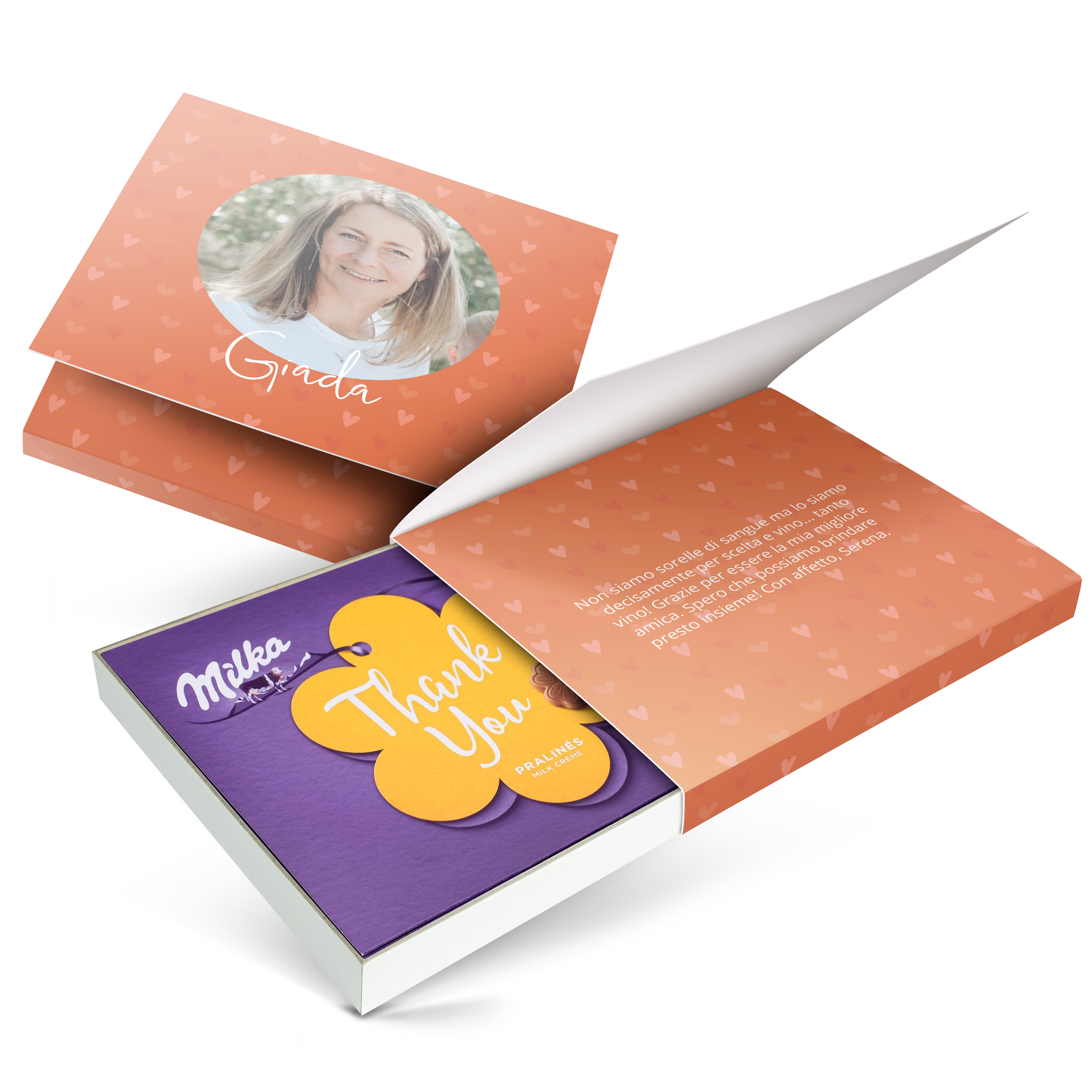 Milka gift box - Ti penso (110 grammi)