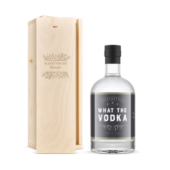 YourSurprise vodka - In gegraveerde kist