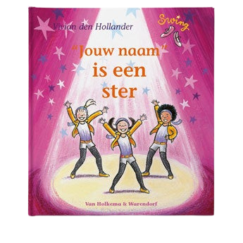 Boek met naam en foto - Pip is een ster - Softcover