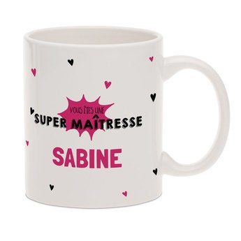 Mug Maître/ Maîtresse d'école