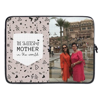 Personalised laptop sleeve - Neoprene - 40 x 30 cm