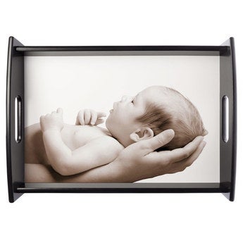 Serving Tray Large Black