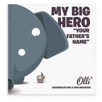 Personalised book - World's Best Dad - XL - Hardcover