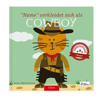 Personalisierte Kinderbücher - Ich gehe als Cowboy
