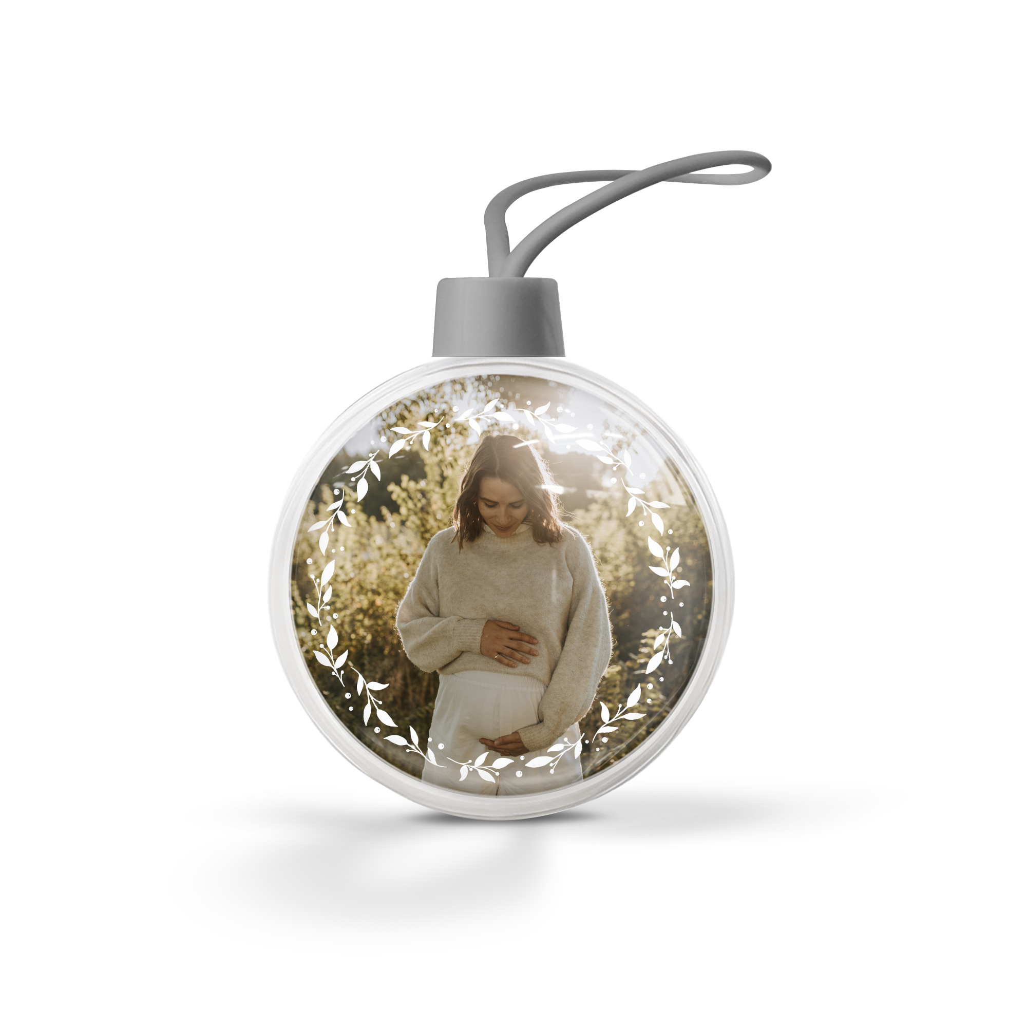 Weihnachtskugel mit Foto - Transparent (8)