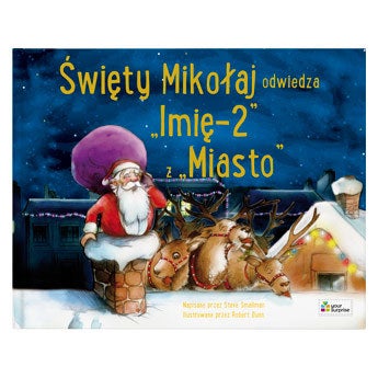 Personalizowana książka - Mikołaj jest w drodze