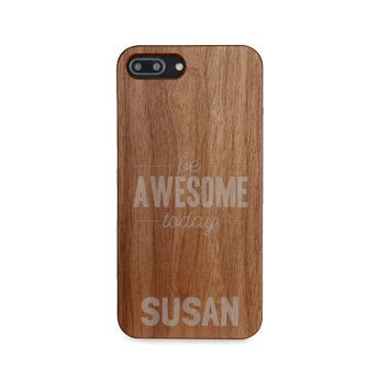 Wooden phone case - iPhone 8 plus