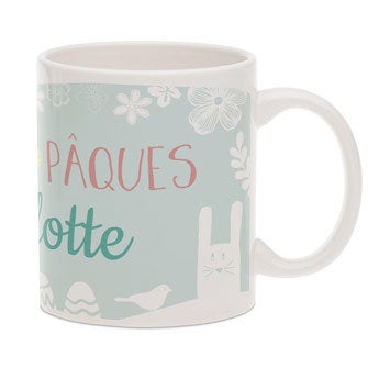 Mug Joyeuses Pâques - Avec texte