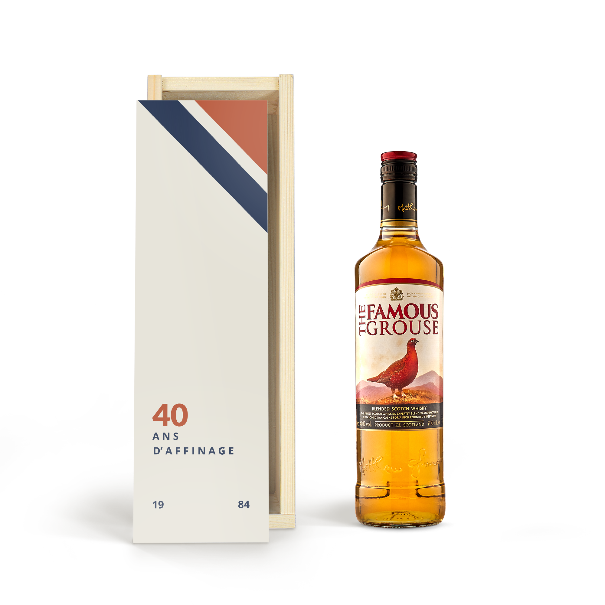 Coffret Whisky personnalisé - Famous Grouse