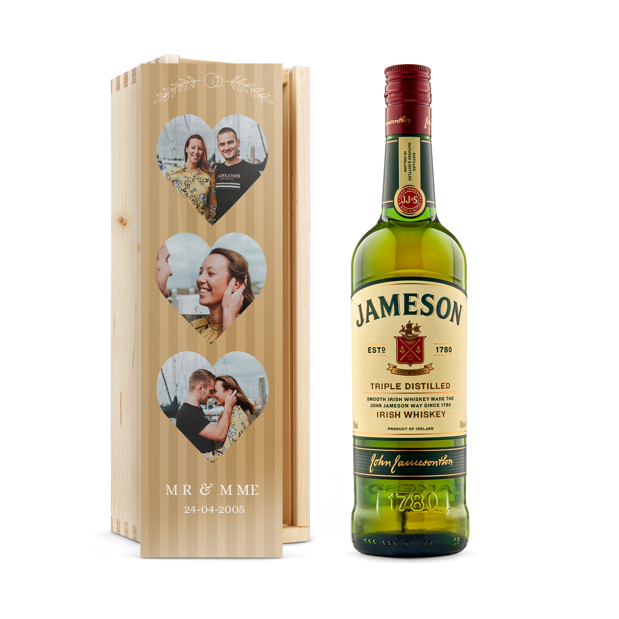 Whisky Jameson în carcasă personalizată